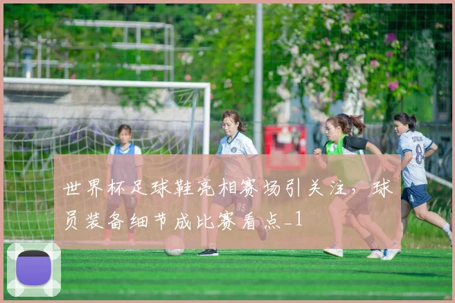 世界杯足球鞋亮相赛场引关注，球员装备细节成比赛看点_1