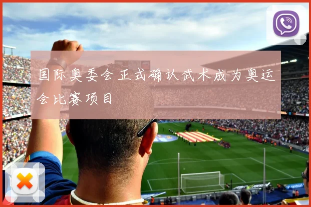 国际奥委会正式确认武术成为奥运会比赛项目